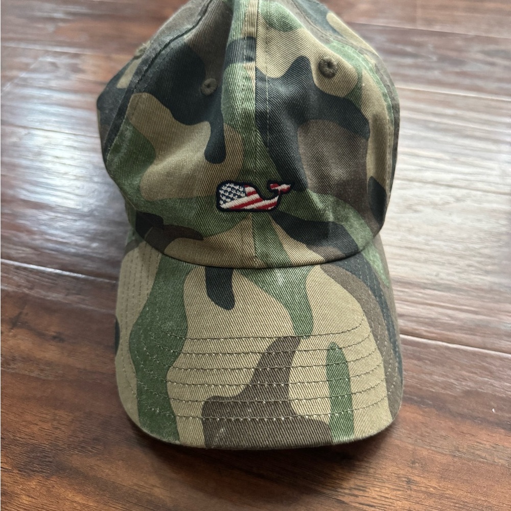 Vineyard Vines Camo Baseball Cap